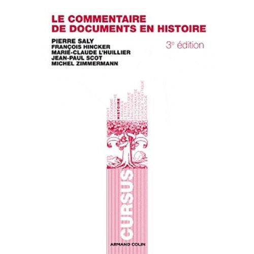 Le Commentaire De Documents En Histoire