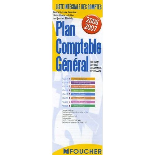 Plan Comptablé Général