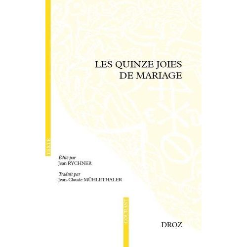 Les Quinze Joies De Mariage