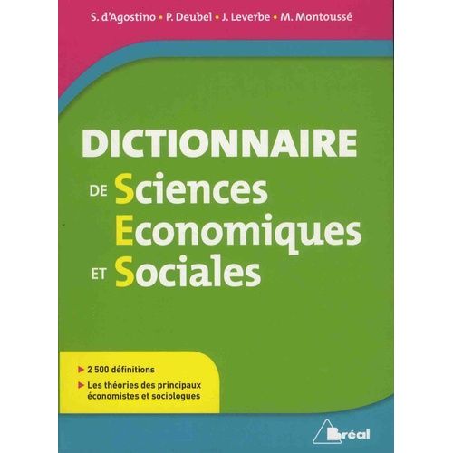 Dictionnaire De Sciences Économiques Et Sociales