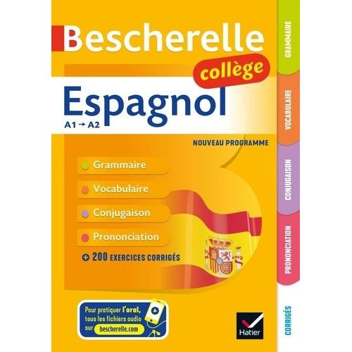 Bescherelle Espagnol Collège A1-A2