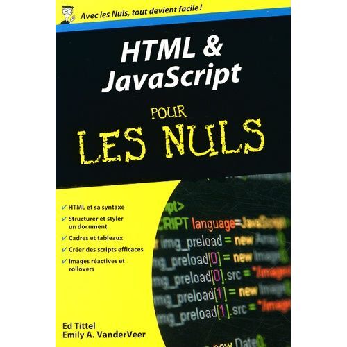 Html & Javascript Pour Les Nuls