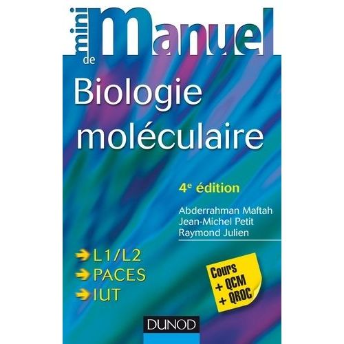 Mini Manuel De Biologie Moléculaire - Cours + Qcm/Qroc