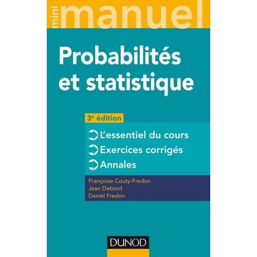 Mini Manuel De Probabilités Et Statistique - Cours + Qcm