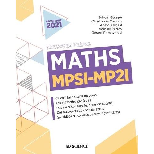 Maths Mpsi-Mp2i