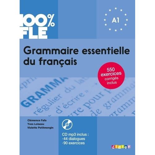Grammaire Essentielle Du Français A1 (1 Cd Audio Mp3)