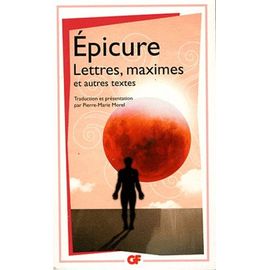 Lettres, Maximes Et Autres Textes