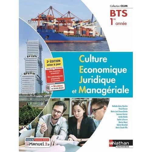 Culture Économique Juridique Et Managériale - Bts 1re Année
