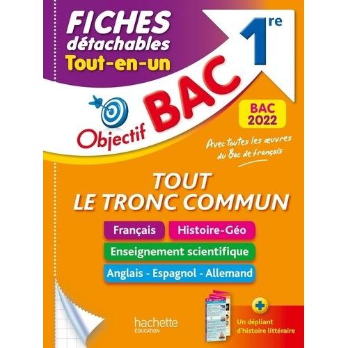 Tout Le Tronc Commun 1re Bac