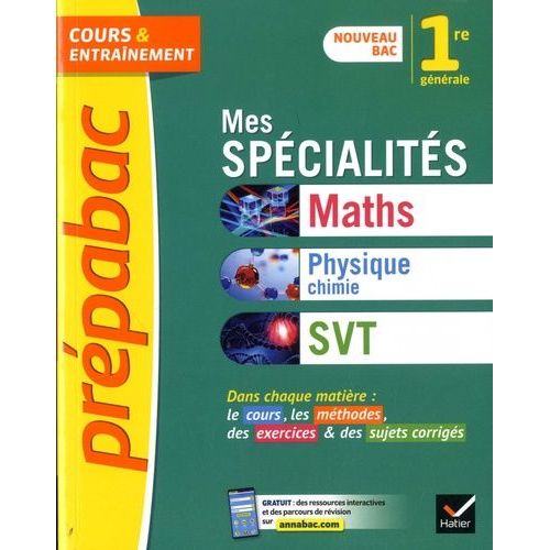 Mes Spécialités 1re Générale