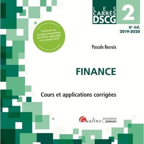 Finance Dscg 2 - Cours Et Applications Corrigées