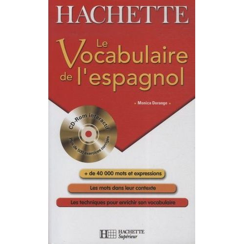 Le Vocabulaire De L'espagnol (1 Cd-Rom)
