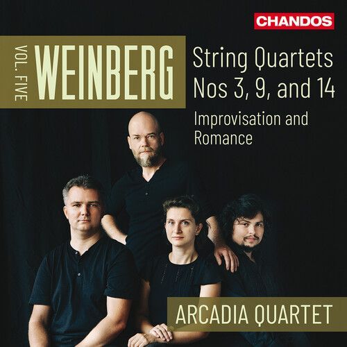Arcadia Quartet - Weinberg: String Quartets, Vol. 5 [Compact Discs]
