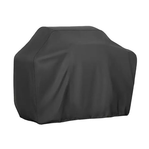 Housse de barbecue - Housse pour barbecue à gaz - 58 pouces - Convient aux barbecues en plein air, matériau imperméable, résistant aux UV, indéchirable et résistant à la décoloration - Ourlet réglable avec cordon de serrage