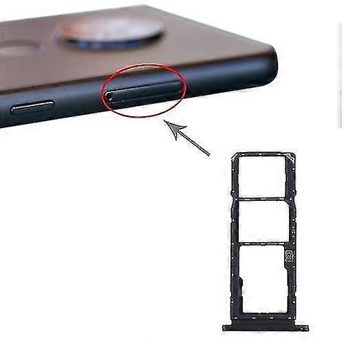 Plateau De Carte Sim + Plateau De Carte Sim + Plateau De Carte Micro Sd Pour Nokia 7.2 / 6.2 Ta-1196 Ta-1198 Ta-1200 Ta-1187 Ta-1201