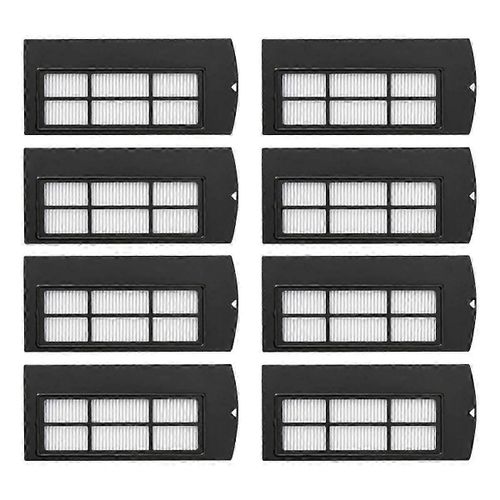 Filtres HEPA pour aspirateur robot X9 Remplacement du filtre lavable Accessoires Élément filtrant, 8PCS