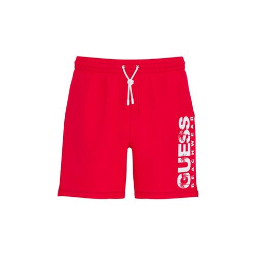 Maillot De Bain Guess Los Angeles Homme Rouge