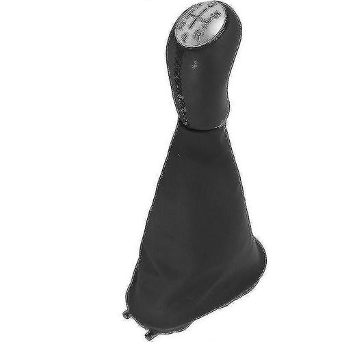 Pommeau De Levier De Vitesse Voiture 5 Vitesses Avec Couvercle Compatible Avec Renault Clio 2 Ii Clio 3-Sfygv