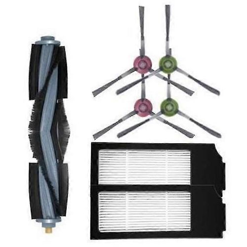Filtre principal Ensemble de brosses latérales Compatible Ecovacs Deebot X1 Omni Aspirateur Pièces de rechange Accessoire d¿aspirateur