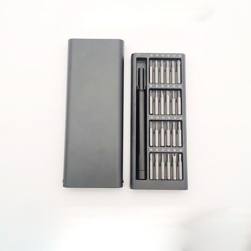 Connor Kit De Tournevis 24 En 1, Embouts De Vis Magnetiques S2 Avec Manche En Alliage D'aluminium Pour La Reparation De Telephones Portables, Boitier En Aluminium