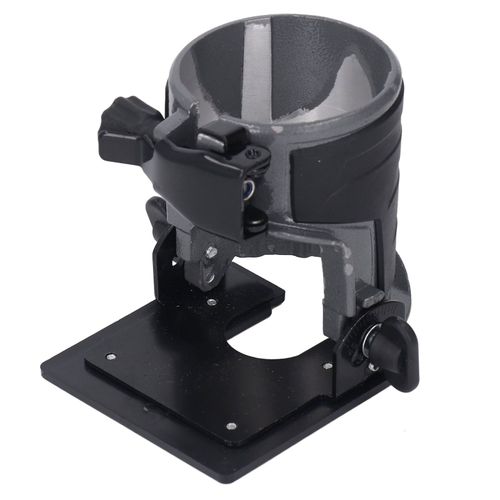 CONNOR Defonceuse a bois a base fixe et angle reglable, base en alliage d'aluminium