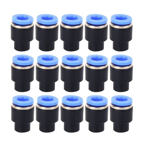 CONNOR Bouchon de tuyau pneumatique en plastique et laiton, 50 pieces, insertion rapide, anneau de liberation ovale PPF, usage hotelier