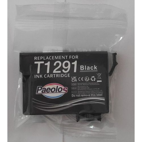 cartouche encre NOIRE compatible imprimante jet EPSON réréfencée T1291 (black)
