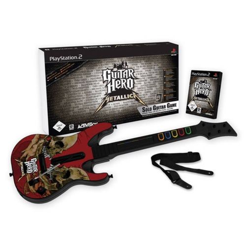 Ps2 Guitar Hero - Metallica (Jeu + Guitare) Sony Playstation 2