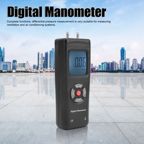 CONNOR Manometre numerique TL101, manometre, testeur de pression d'air differentielle, +5 psi