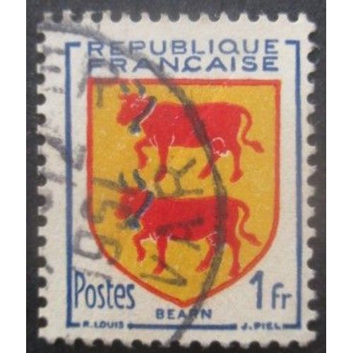 France N°901 Armoirie Du Béarn Oblitéré