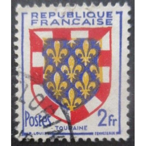 France N°902 Armoirie De Touraine Oblitéré
