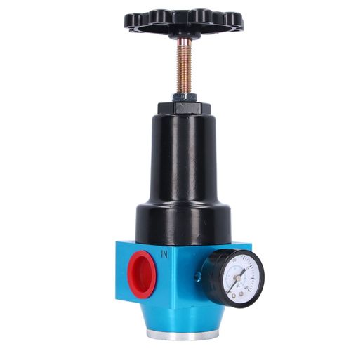 CONNOR Regulateur de pression d'air, vanne de reduction pneumatique moyenne, manometre de controle de regulation, QTYH-20 G3/4