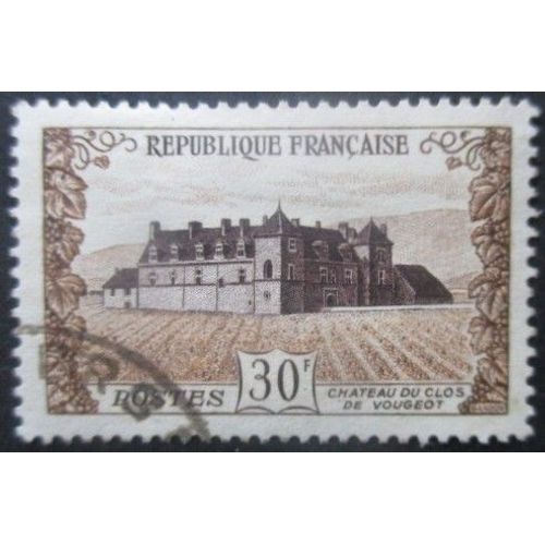 France N°913 Chateau Du Clos De Vougeot Oblitéré