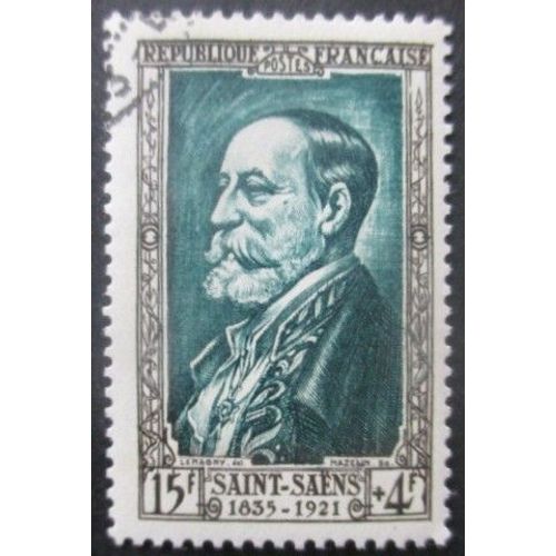 France N°932 St Saens Oblitéré