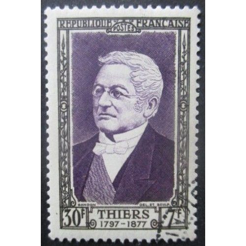 France N°935 Adolphe Thiers Oblitéré