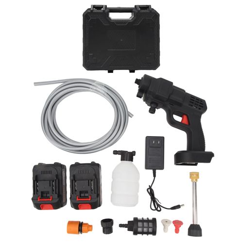 CONNOR Nettoyeur haute pression sans fil 2 MPa 21 V, machine de nettoyage moussante pour voiture, prise americaine 100-240 V