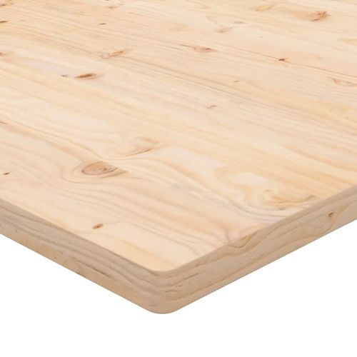 Vidaxl Dessus De Bureau 100x60x2,5 Cm Bois Massif De Pin