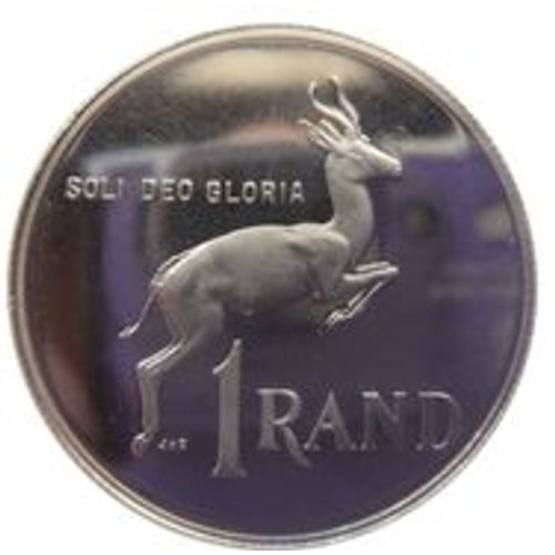 Pièce 1 Rand Afrique Du Sud - 1977