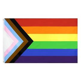 Drapeau LGBT Coloré Arc en Ciel 150x90cm et Lot de 20 Petit