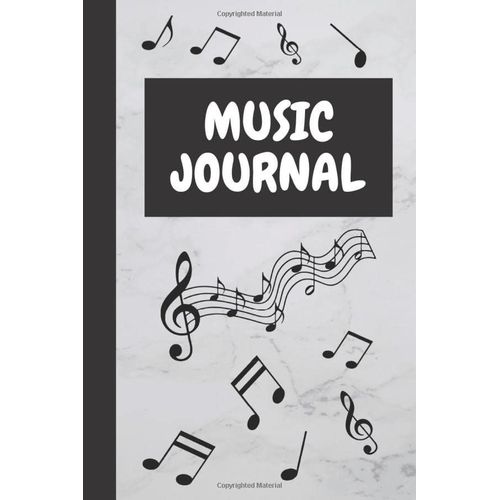 Music Journal: Song Writing Journal Music Manuscript Paper For Notes And Lyrics