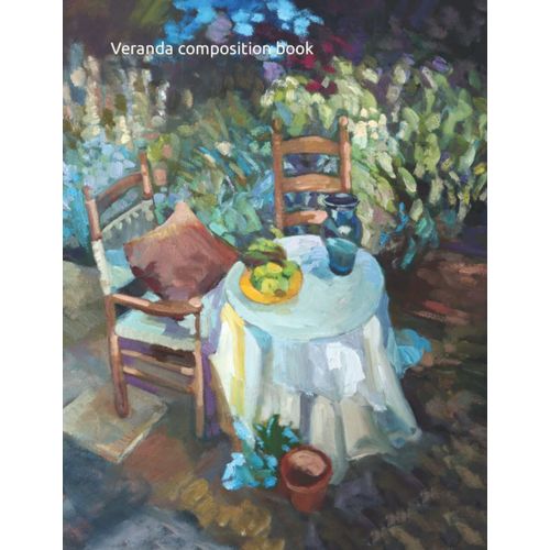 Veranda Composition Book: 120 College Ruled Pages And 10 Mind-Maps On 8.5 X 11 Composition Book For School Or Journal Or Notes