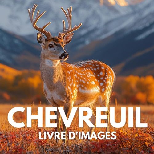 Livre D'images Sur Les Chevreuils: Un Hommage Visuel À Lélégance Et La Sérénité Des Chevreuils.