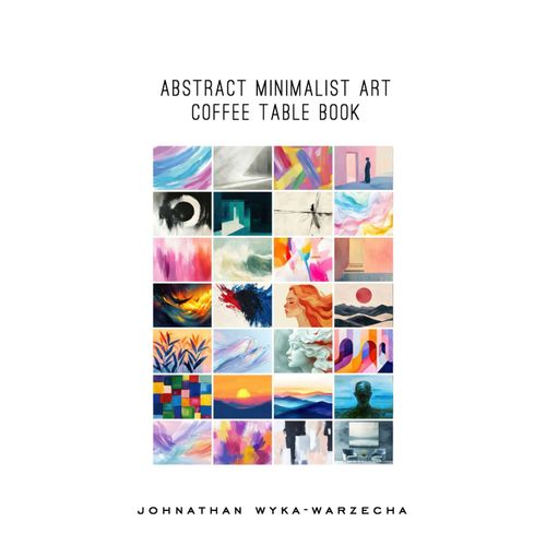 Abstract Minimalist Art Coffee Table Book: Home Decor And Interior Design Accents Book | Artwork For Calmness, Introspection, Stress Relief, And Relaxation (Home Decor & Relaxing Picture Books Series)
