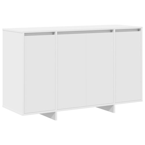 Vidaxl Buffet Blanc Blanc Bois D'ingénierie 120 X 41 X 75 Cm