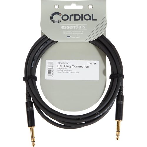 CABLES Câble audio jack stéréo 3 m CÂBLES AUDIO Essentials Jack