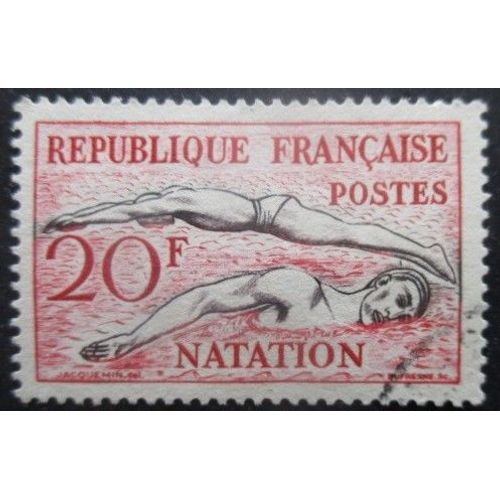 France N°960 Jeux Olympiques D'Helsinki 1952 Oblitéré
