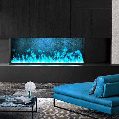 Smart Home 3D Fireplace Water Steam Humidifier LED Decorative Flame TV Wall Sound Of Firewood Cracking Vapour Electric Fireplace