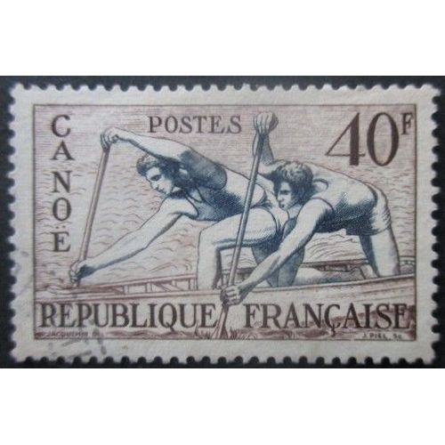 France N°963 Jeux Olympiques D'Helsinki 1952 Oblitéré