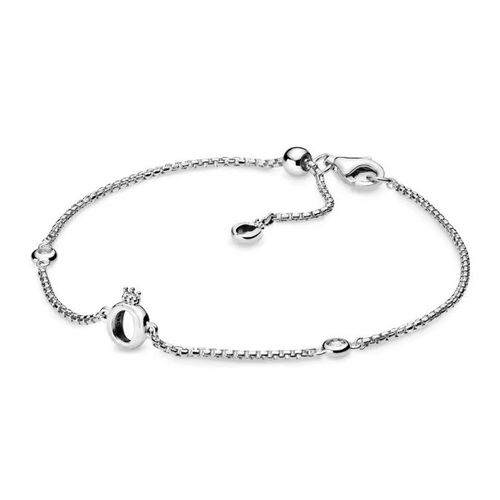 Bracelet Mode Femme - Style Affirmé - Argent Sterling 925/1000 Et Zircon - Silver 21