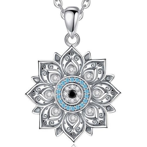 Checarzhn--No1 St. Christophe/St. Michel/St. Benoît/Saint Jude//Médaille Vierge Marie Croix Jésus 7 Sceaux D'archange Pendentif En Argent Sterling 925 Pour Hommes Femmes Amulettes Religieuses